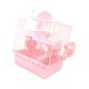 thumbnail image 3 of Peque?a Jaula De Transportista De Animales Con Portabotella De Agua Para El Hámster Enano Rosa, 3 of 5