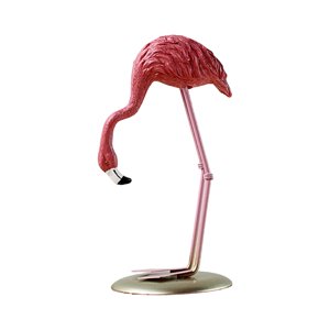 Magideal - Estatua De Flamenco, Adorno Creativo Rosa, Artesanía Hecha A Mano, Decoración Artística De Mesa, Figuritas De Resina Para Dormitorio, Cafetería, Bar, Cabeza Abajo