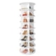 thumbnail image 1 of Zapatero SpaceAid de almacenamiento giratorio de 8 niveles, blanco, 71,9 cm, 1 of 7