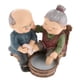 thumbnail image 1 of viejo ornamento de pareja anciano abuela decoración del hogar 01 lavado de pies, 1 of 5