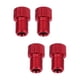 thumbnail image 4 of 4x Adaptador De Válvula De Bicicleta Conversión De Repuesto Para Equipo De Bicicleta De Carretera Rojo, 4 of 5