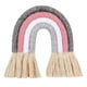 thumbnail image 1 of Tapiz De Borla De Algodón Arcoíris Colgante De Arco Iris De Macramé Para Habitación De Bebé D, 1 of 5