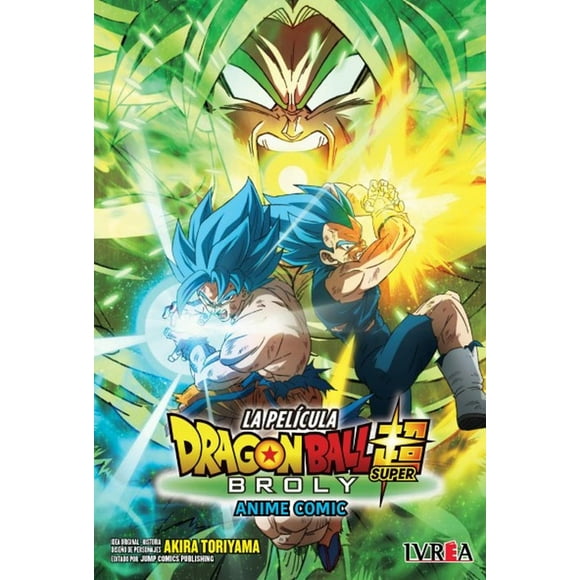 Dragon Ball Super: Broly Anime Comic - Akira Toriyama verde