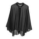 thumbnail image 3 of Chal De Gasa Para Mujer, Chal De Protección Solar Para Vestido De Fiesta, Color Negro., 3 of 3