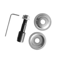 Magideal - Eje De La Rueda De Molienda Eje Roscado Del Cenador 5/6/8/10/12/14/16 Mm Biela De La Rueda De Molienda Para Máquina Amoladora Rueda De Fibra Rueda De 6 Mm 85 G