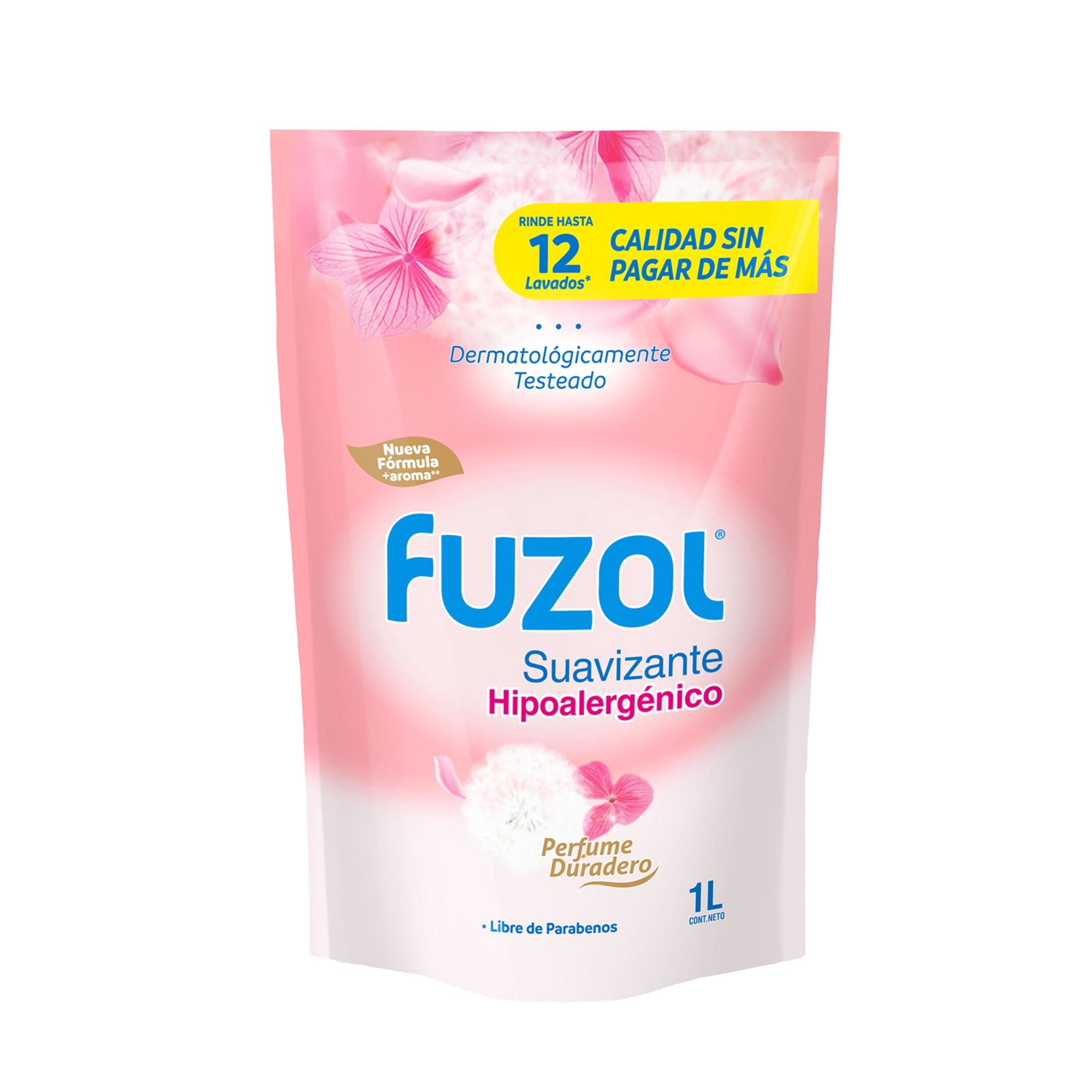 Suavizante Líquido Hipoalergénico Piel Sensible Doypack 1 l Fuzol