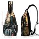 thumbnail image 2 of Buenos Presagios Riñonera Bandolera con Estampado Integral para Hombres y Mujeres, Bolso Cruzado Gráfico de Tendencia, Mochila de Hombro Streetwear para Ciclismo y Deportes, Riñonera Versátil Casual, 2 of 6
