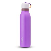 Botella De Agua Owala Freesip Twist Con Aislamiento De 700 Ml, Color Morado