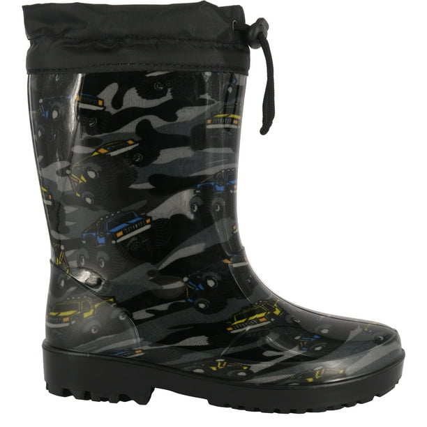 Bota de Agua con Polar Arana Negro Bamboo