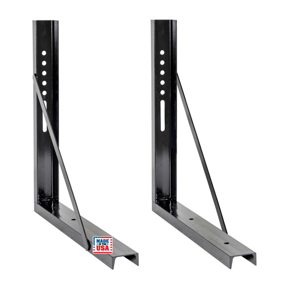 Soporte de Montaje Buyers Products 46x61 cm Negro (Pack de 2)