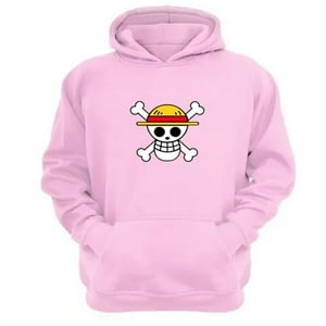 Genérico - Polerón Canguro One Piece Rosa Talla M Unisex