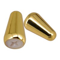 Magideal - Tapas De Perilla De Interruptor De Palanca, Accesorios De Guitarra Eléctrica, Perillas Portátiles, Tapas De Selector De Pastilla, Puntas Para Piezas, Oro