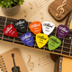 thumbnail image 4 of Set 50 Uñetas Guitarra  Multicolor con Organizador  Plástico, 4 of 7