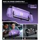 thumbnail image 4 of Funda para Nintendo Switch 2 NinABXY, morada, con agarre y compatible con la base, 4 of 8