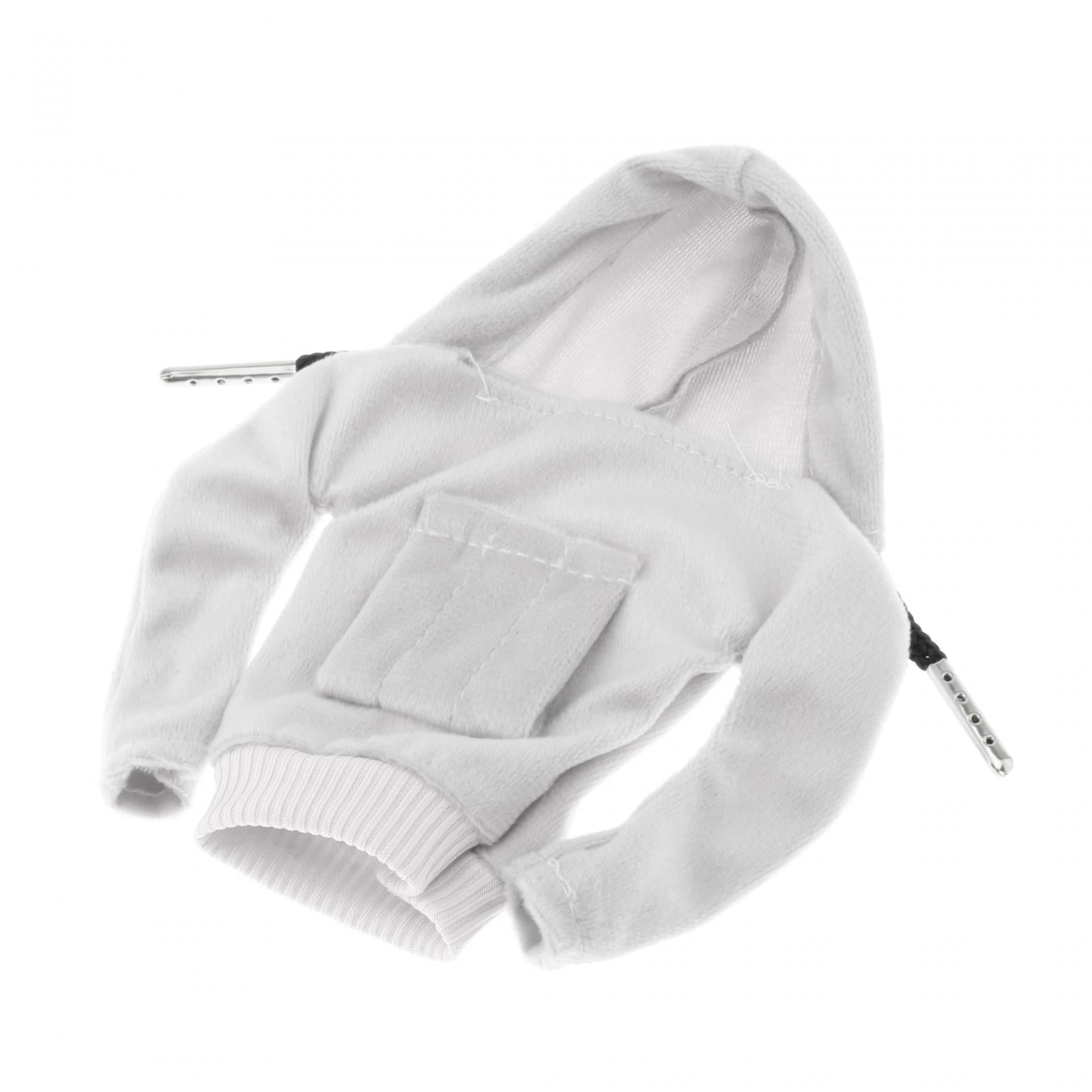 Ioensy - Cubierta De La Perilla De La Palanca De Cambios Automotriz Sudadera Con Capucha Divertida Perilla De La Palanca De Cambios Cubierta Con Capucha Blanca