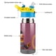 thumbnail image 3 of Enrique Botella de Agua con Tapa Pop Top de Un Toque, Acero Inoxidable, a Prueba de Fugas, para Deportes, Botella Infantil azul 12 oz, 3 of 6