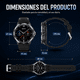thumbnail image 4 of UBABAI LTE Smartwatch Android 10 4G con SIM Nano, Reloj Inteligente AMOLED 1.6" 480x480, Llamadas Independientes, WiFi, GPS, Cámara Giratoria 180°, Google Play, 4GB RAM 64GB ROM, 4 of 10