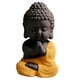 thumbnail image 2 of Pequeño Buda Tathagata Estatuilla De Cerámica Adorno Adorable Mascota De Té Para El Hogar Amarillo, 2 of 5