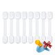thumbnail image 1 of Pack De 8 Seguros Para Cajones, Seguridad Para Bebes blanco, 1 of 12
