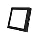 thumbnail image 1 of Panel LED Cuadrado Sobrepuesto 18W Borde Negro Luz Blanco Neutro, 1 of 2