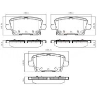 Pastillas Freno Para Auto Allied Nippon Adb32384