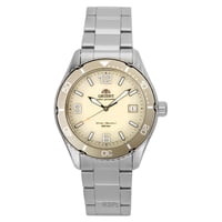 Reloj Digital Orient Mako Iii Acero Inoxidable Marfil Masculino