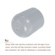 thumbnail image 4 of Protector de Suelo para Patas de Silla, 16 piezas 1" - Tapas Redondas de Plástico para Patas de Silla, Cubiertas Antideslizantes para Pies de Muebles (Gris), 4 of 7
