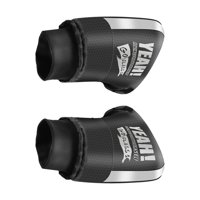 Magideal - Guantes Para Manillar De Motocicleta, Cubierta Suave A Prueba De Viento Para Mango, Orejeras Para Atv Para Clima Frío, Motocicleta, Scooter, Moto De Sí Impreso