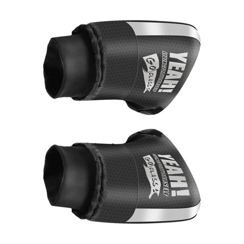 Magideal - Guantes Para Manillar De Motocicleta, Cubierta Suave A Prueba De Viento Para Mango, Orejeras Para Atv Para Clima Frío, Motocicleta, Scooter, Moto De Sí Impreso