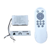 Magideal - Control Remoto Para Ventiladores De Techo. Compatibilidad De Accesorios. Fácil Instalación. Controlador Para Dlg-Fsd28, Dlg-Fsd23 Y Dlg-Fsd22.