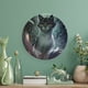 thumbnail image 5 of Gatos guerreros Plato decorativo de porcelana fina (bone china), plato decorativo de cerámica para hogar, oficina, soporte de pared, platos decorativos para dormitorio - 6 pulgadas (15 cm), 5 of 6