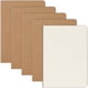 thumbnail image 1 of ZCZN Pack de 5 cuadernos A5 de papel kraft, hojas en blanco, 8,15 x 5,5 pulgadas, 1 of 3