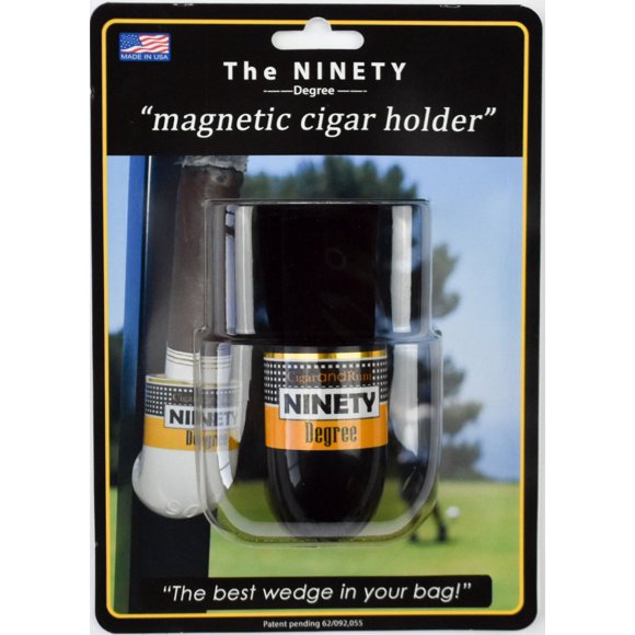 Portacigarros Magnético Negro Ninety Degree Wedge