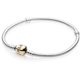 thumbnail image 2 of Pulsera Pandora Sterling Silver Con 14K Gold Clasp, 2 of 2