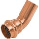 thumbnail image 1 of Acoplamiento de cobre de 45 grados NIBCO de 1/2 pulgada, 1 of 1