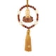 thumbnail image 4 of Generic Estatua De Buda Espejo Retrovisor Del Coche Colgante Bendición Adorno Colgante Borla Amarilla, 4 of 5