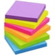 thumbnail image 1 of Notas adhesivas de 3 x 3 pulgadas, colores brillantes, 6 blocs/paquete, 100 hojas/bloc, 600 hojas en total, 1 of 7