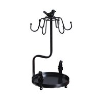 Bothyi - Soporte Para Tazas De Café, Estante Para Secar Tazas, Soporte Para Tazas De Té, Soporte Multiusos Para Tazas, Color Negro