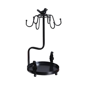 Bothyi - Soporte Para Tazas De Café, Estante Para Secar Tazas, Soporte Para Tazas De Té, Soporte Multiusos Para Tazas, Color Negro