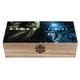 thumbnail image 1 of Alien Caja Organizadora de Madera Rústica - Caja Decorativa Multifuncional para Escritorio, Hogar, Oficina, Joyas y Manualidades, 1 of 6