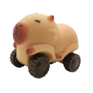 Bothyi - Juguete De Arrastre Y Arrastre Capybara, Bonito Juguete Deslizante De Arena Con Ruedas Para Niñas, Regalo Para Niños, Color Marrón