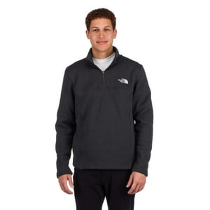 Sudadera The North Face Tsillan ¼ Zip Para Hombres - Gris Oscuro