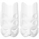 thumbnail image 1 of Máscara de gato Therian Masks XYBHRC, blanca, para fiestas de Halloween, 20 unidades, 1 of 3