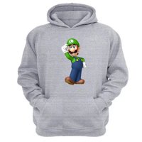 Genérico - Polerón Canguro Plomero Verde Gris Claro Talla Xs Unisex