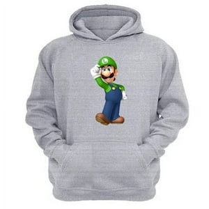 Genérico - Poleron Canguro Plomero Verde Gris Claro Talla L Unisex