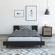 thumbnail image 1 of Cama 1.5 Plazas + 1 Velador Wengue / Miel, 1 of 1