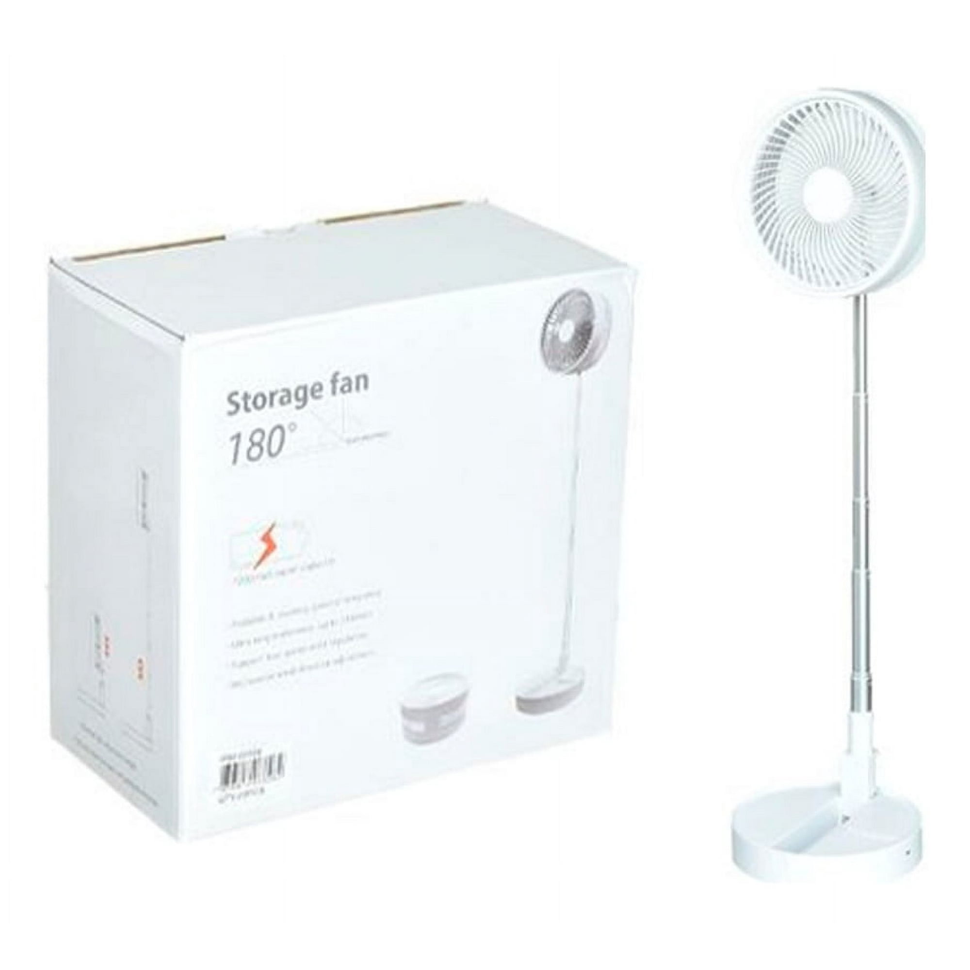 Disparo - Ventilador De Escritorio 100 Cm Flexible Recargable