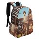 thumbnail image 2 of Héroe No Cantado-theme Backpack, Campus style schoolbag Bookbag with Adjustable Shoulder Straps And Large Zip Compartment, Unisex Travel Bags.42x30x15cm, 2 of 6