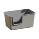 thumbnail image 3 of Bandeja De Arena Para Mascotas, Caja De Arena Para Gatos, Fácil De Limpiar, Caja De Arena Para Gatos Con Parte Superior Abierta, Color Gris, 3 of 5