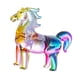 thumbnail image 2 of Figura De Caballo De Cristal Decorativa Y Creativa, Estatua De Caballo Para Oficina Y Sala De Estar, Colorida., 2 of 5